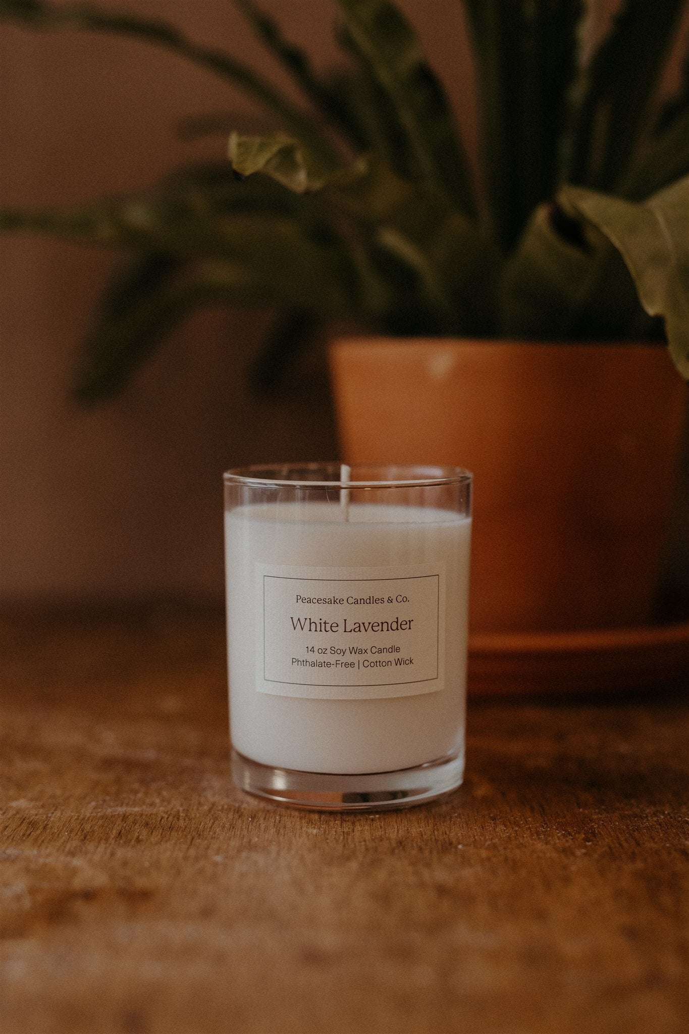 White Lavender – Peacesake Candles & Co